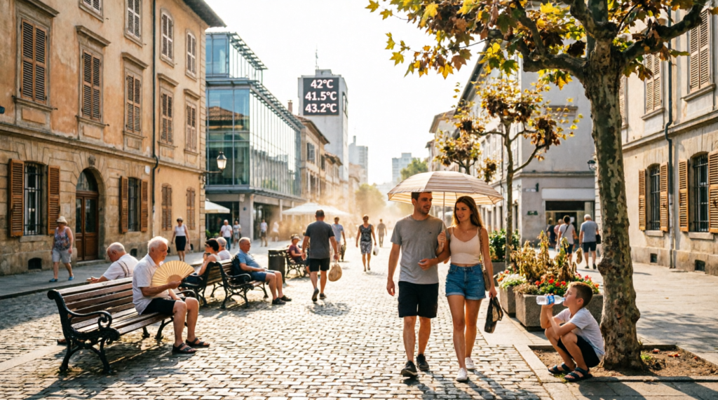 Europe swelters in fifth heatwave of the year