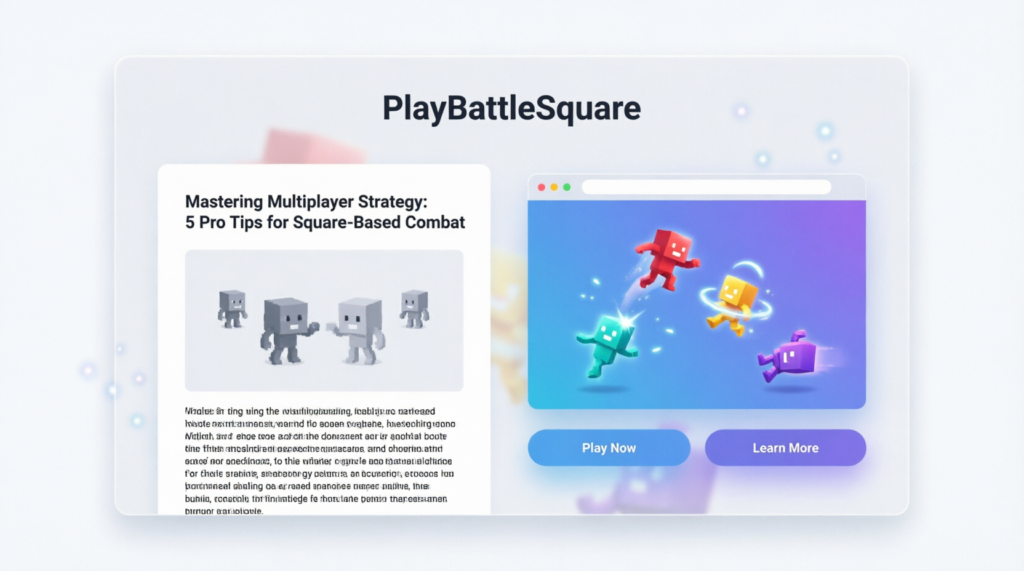 playing games on blog playbattlesquare