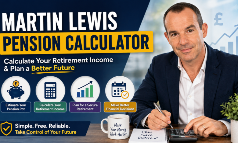 Martin Lewis Pension Calculator